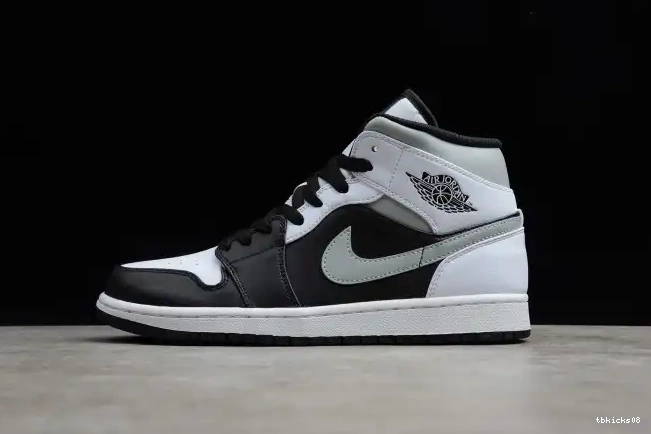 TBkick 1 Shadow White Jordan Mid AIR 554724-073 0501